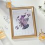 Golden Scotland Whisky Distillery Map Watercolour Print, thumbnail 3 of 11