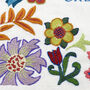 William Morris Beautifully Quote Embroidery Kit, thumbnail 10 of 12