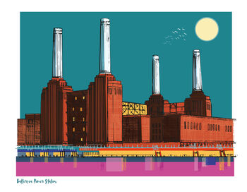 Battersea Power Station London Print, 2 of 2
