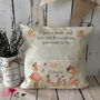 Fairy Pocket Pillow Cushion, Personalised Girls Reading Pillow, thumbnail 2 of 2