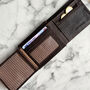 Rfid Secure Men's Brown Leather Wallet, thumbnail 3 of 4