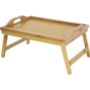 Foldable Serving Bamboo Bed Tray Table, thumbnail 5 of 7