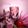 Luxury Pink Champagne, Peony And Sandalwood Candle, thumbnail 1 of 3