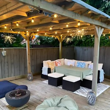 Hanging Outdoor Starburst Light, 6 of 6