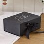 Personalised Luxury A5 Black Gift Box, thumbnail 1 of 6