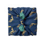 Jade And Midnight Reversible Fabric Gift Wrap Furoshiki, thumbnail 5 of 7