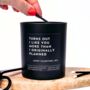 Funny Couples Personalised Candle, thumbnail 1 of 7