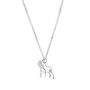 Personalised French Bulldog Sterling Silver Necklace, thumbnail 2 of 8
