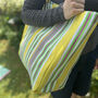 Respiin Recycled Woven Tote Bag, thumbnail 2 of 12