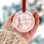 Baby Girl's First Christmas Tree Decoration, thumbnail 10 of 11