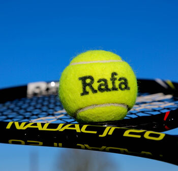 Personalised Sustainable Tennis Balls, 3 of 12