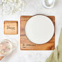 Personalised Dark Wooden Place Mats, thumbnail 1 of 5