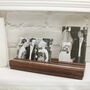Personalised Wooden Photo Frame Block, thumbnail 2 of 9