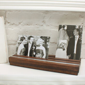 Personalised Wooden Photo Frame Block, 2 of 9