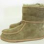 Sheepskin Slippers Option High/Low Calf Olive, thumbnail 4 of 5