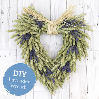 Create Your Own Dried Flower Heart Wreath, 9 of 12
