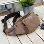 Personalised Belt Bag In Classic Coffee Canvas, thumbnail 3 of 6