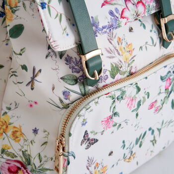 Martha Mini Backpack Blooming Toile Full Colour, 6 of 7