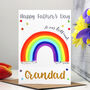 Rainbow Relation Father's Day Card, thumbnail 3 of 11