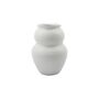 Tall Juno Handmade White China Vase, thumbnail 4 of 5