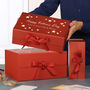Personalised Luxury Red Father's Day Gift Box, thumbnail 1 of 6