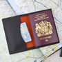 Leather Passport Travel Wallet, thumbnail 7 of 11