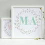 Personalised New Baby Initial Framed Print, thumbnail 6 of 6