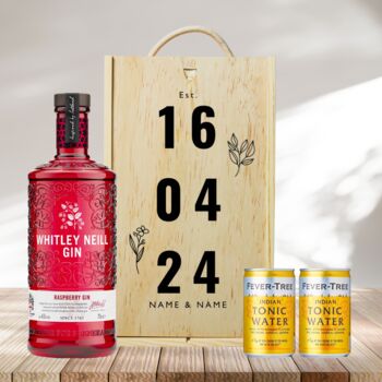 Personalised Whitley Neill Gin Anniversary Gift Set, 4 of 6