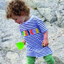 Toddlers Crazy Cub Organic Tee Shirt, thumbnail 1 of 3