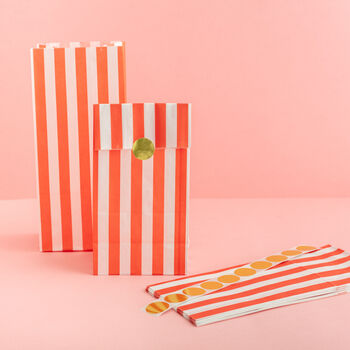 Candy Stripe Party Bags, 3 of 12