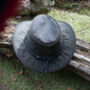 The Wilderness Waxed Cotton Hat Unisex Hats, thumbnail 8 of 11