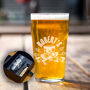 Personalised Steampunk 570ml Beer Pint Glass, thumbnail 1 of 4