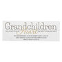Personalised Grandchildren Wooden Sign, thumbnail 2 of 4