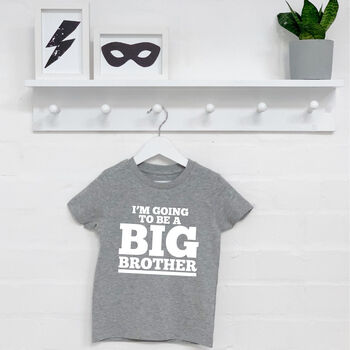 I'm Going To Be A Big Brother Kids T Shirt, 2 of 4