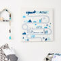 Children's Personalised Adventure Canvas Print, thumbnail 2 of 5