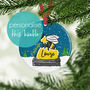 Personalised Manchester Bee Bauble, thumbnail 1 of 5