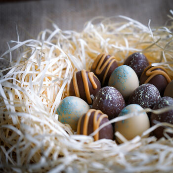 Hand Decorated Mini Easter Egg Truffles, 6 of 6