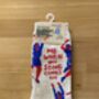 Ladies 'When My Song Comes On Socks' Dancing Socks, thumbnail 5 of 5
