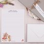 A5 Personalised Letter Writing Paper Mice And Mushroom, thumbnail 2 of 4