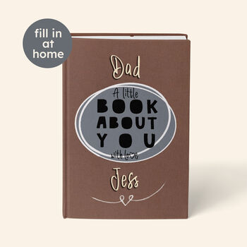 Personalised Fill In With Your Words Book About Dad, 2 of 8