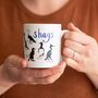 'Shags' Ceramic Bird Mug, thumbnail 3 of 8