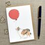 Personalised Rough Collie Birthday Card, thumbnail 1 of 4
