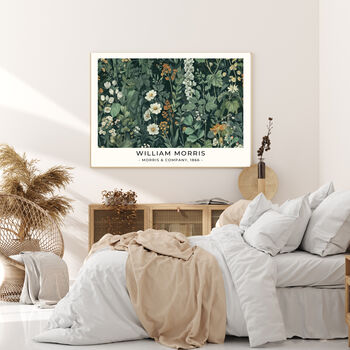William Morris Green Meadow Landscape Art Print, 2 of 2