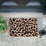 Leopard Print Doormat, thumbnail 1 of 4
