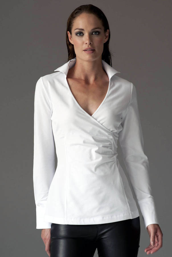 pascale white shirt by the shirt company | notonthehighstreet.com