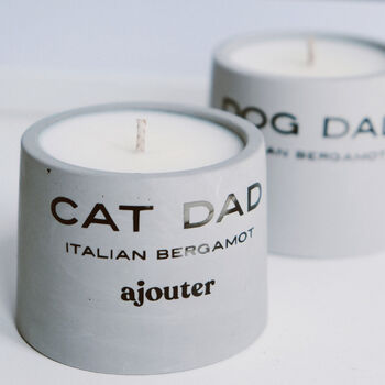 Dog Dad / Cat Dad Handmade Vegan Soy Candle, 5 of 5