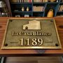 Personalised House Name And Number Plaque, thumbnail 4 of 7