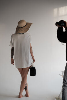 Personalised Wide Brimmed Sun Hat, 5 of 7