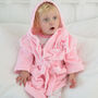Personalised Child's Butterfly Dressing Gown In Pink, thumbnail 1 of 4