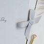 Personalised Large Floral Grey Wedding Day Scrapbook, thumbnail 2 of 7